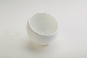 White proclean bowl for serving