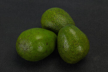 Ripe green dietary avocado - superfood