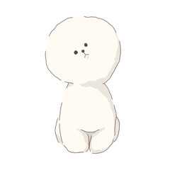 clip art of bichon frise