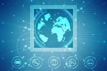 Binary Code Background, Digital Abstract technology background, flowing number one and zero text in binary code format in technology background. Internet Big data Concept