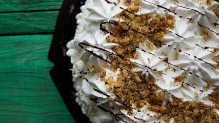 bark of a tree, cake