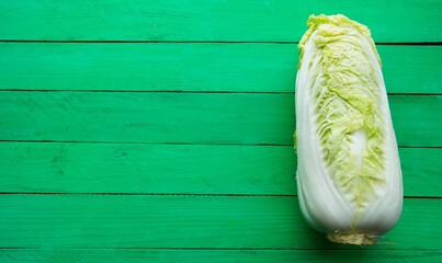 fresh green cabbage