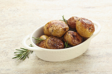 Roasted baby potato with rosemary