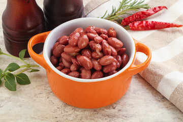 Red bean in tomato sauce