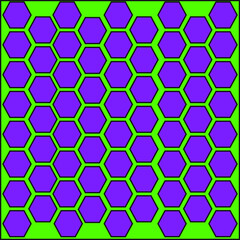 seamless hexagon pattern