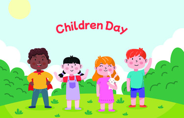 Obraz na płótnie Canvas Children Day