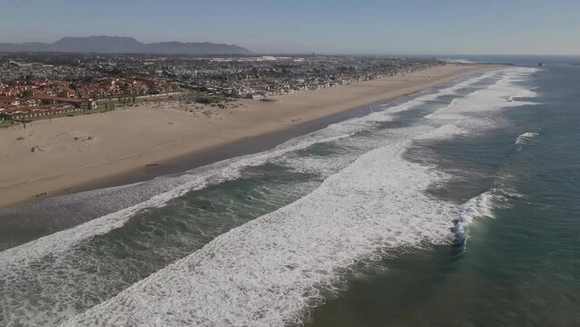 Oxnard, California, Aerial Flying, Oxnard State Beach Park, Amazing Landscape