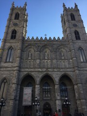 Fototapeta na wymiar Montreal, Quebec Cathedrals