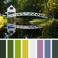 Horizontal palette template
