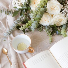 Rincon de lectura y te