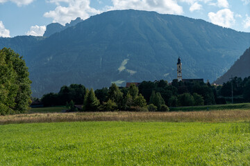 Blick auf Pfronten im Allgäu