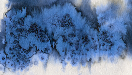 Watercolour background. Versatile artistic image for creative design projects: posters, banners, cards, book covers, magazines, prints, wallpapers. Abstract texture.