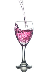 glass of red wine
