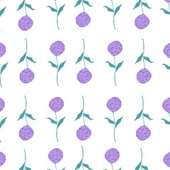 seamless pattern with flowers