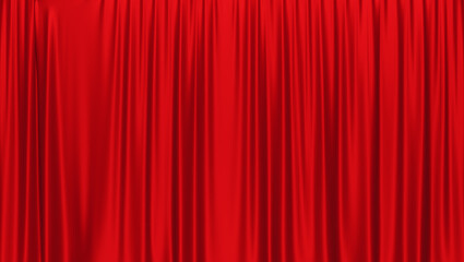 赤色のカーテンの背景