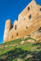 Obraz premium View of Mazzarino Medieval Castle, Caltanissetta, Sicily, Italy, Europe