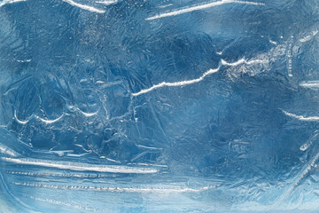 blue ice texture background