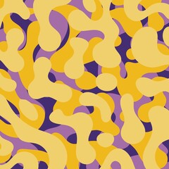 orange purple color fluid art abstract background concept design vector illustration