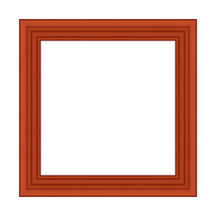 Squared golden vintage wooden frame for your design. Vintage cover. Place for text. Vintage antique gold beautiful rectangular frames for paintings or photographs. Template vector illustration