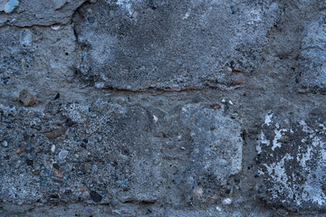 wall of expanded clay concrete blocks, texture background