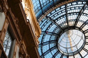 glass dome of the cathedral