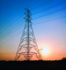 Fototapeta premium It's most beautiful electronic tower