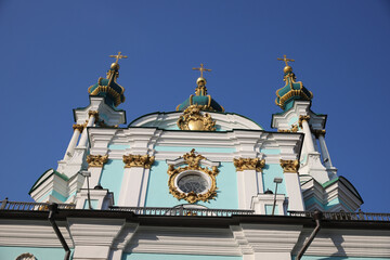 St Andrews Church in Kiev, Ukraine