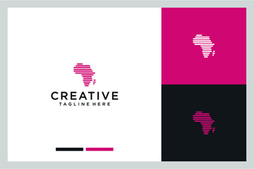 digital africa logo design