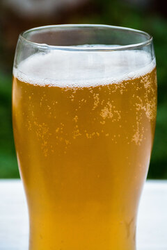 Craft beer with foam