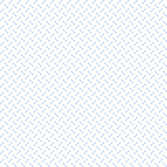 Abstract blue seamless geometric pattern. White textured background.