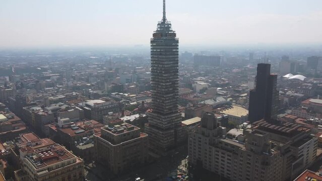 Aerial view of Mexico City, 