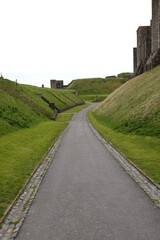 Fototapeta premium Medieval Castle in Dover, United Kingdom
