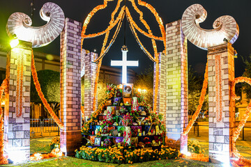 Dia de Muertos, Centro Historico de Querétaro, México