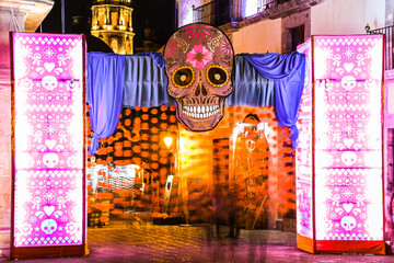 Dia de Muertos, Centro Historico de Querétaro, México