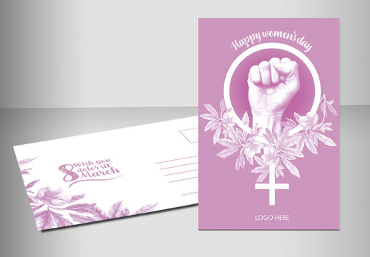 Womens Day Postcard