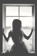 Girl in Window