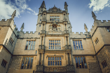 Fototapeta na wymiar Exterior of Bodleian library, Oxford, UK