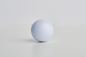 golf ball on white background, isolated
