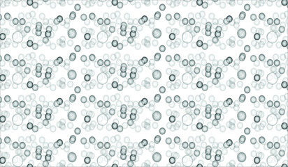 Fototapeta na wymiar Background with transparent bubbles pattern