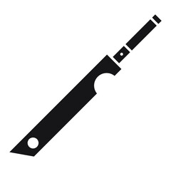 Illustration of Zabuza Sword design icon