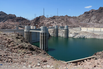 Hoover Dam Arizona Nevada USA