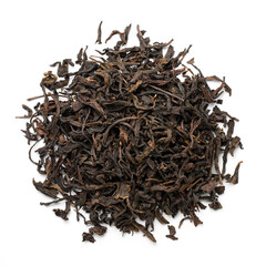 tea leaf isolated on white background. object picture for graphic designer