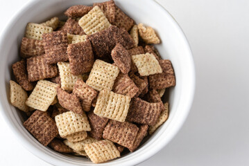 Chocolate Square Rice Cereal