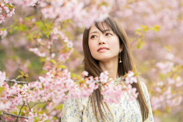 Naklejka premium 美しい日本女性