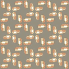 Simple abstract seamless pattern - accent for any surfaces.