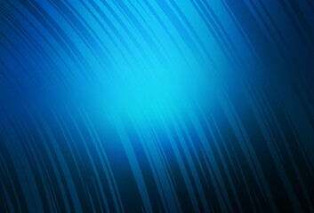 Dark BLUE vector abstract bright template.