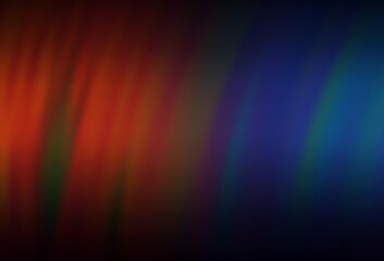 Dark Blue, Yellow vector blurred bright pattern.