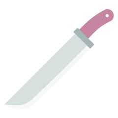 Illustration of Machete deesign icon
