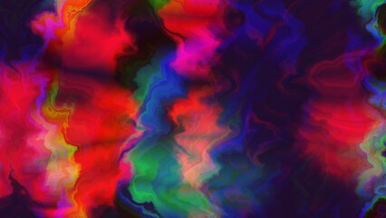 Abstract Colorful Background Soft Fluid Animation. Twisted gradient wavy twirls. Fractal geometric motion. Patterns motion background with Titles. Oblique and straight lines.  