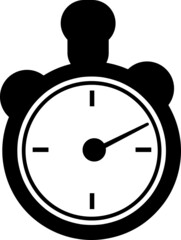 Timer vector icon illustration on white background..eps